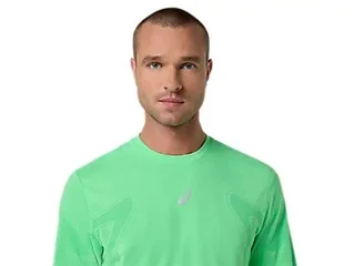 Asics Herre Trøye SS Road Seamless M Sømløs løpetopp - VG/IG 