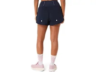 Asics Dame Shorts 3,5in Road M Løpeshorts til helårsbruk - MIDNIGHT 