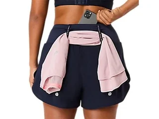 Asics Dame Shorts 3,5in Road M Løpeshorts til helårsbruk - MIDNIGHT 