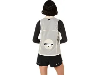 Asics Dame Metarun Pacable Vest M Pakkbar løpevest - CREAM 