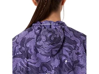 Asics Dame Jakke Fujitrail Packable S Pakkbar terrengjakke - AMETHYST 