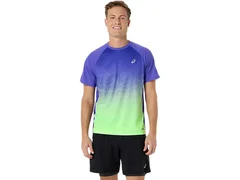 Asics Herre Trøye SS Road Fade M Pustende løpetopp - CB/IG