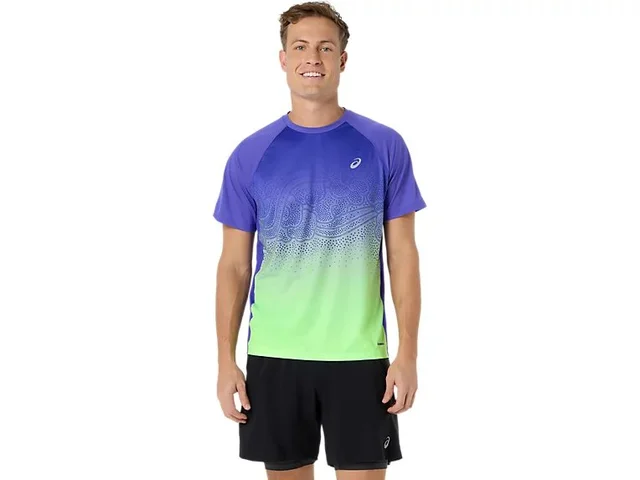 Asics Herre Trøye SS Road Fade M Pustende løpetopp - CB/IG 