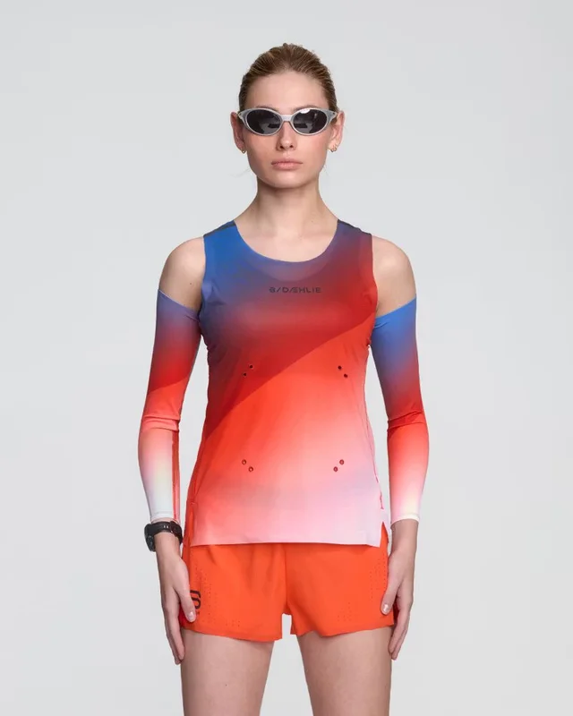 Dæhlie Dame Singlet Elite Air S Ultralett løpesinglet - Bright White 