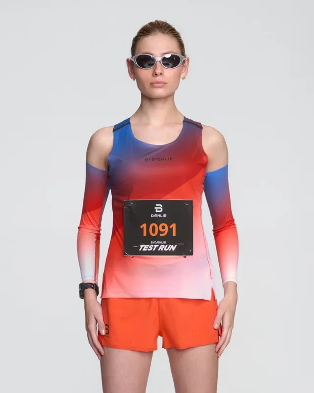 Dæhlie Dame Singlet Elite Air S Ultralett løpesinglet - Bright White 