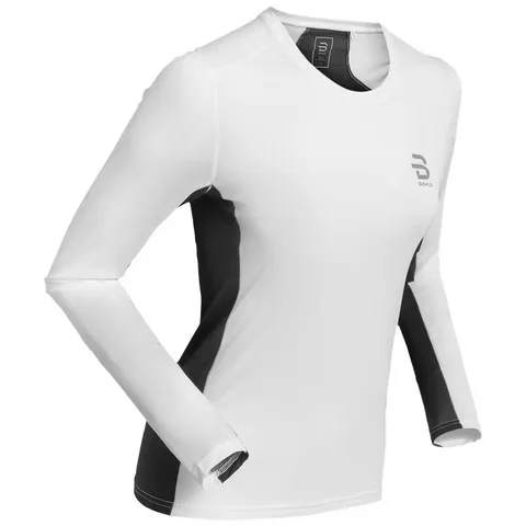 Dæhlie Dame Trøye LS Air Pustende løpetrøye - Brilliant White
