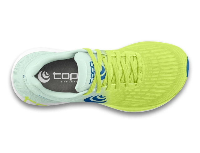 Topo Løpesko Herre Specter 2 43 Lett løpesko med Pebax - Green/Blue 