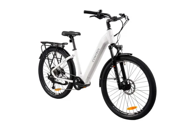 Control Breeze Elsykkel 17" Kraftig elsykkel - WHITE 