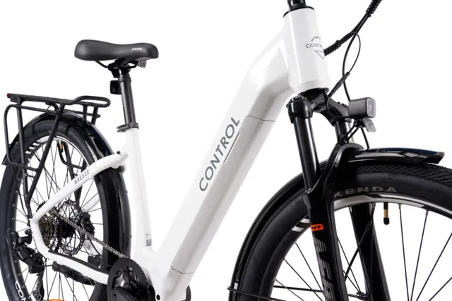 Control Breeze Elsykkel 17" Kraftig elsykkel - WHITE 