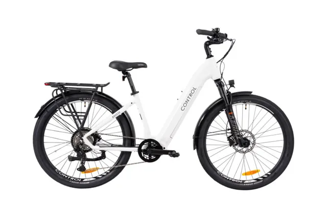 Control Breeze Elsykkel 17" Kraftig elsykkel - WHITE 