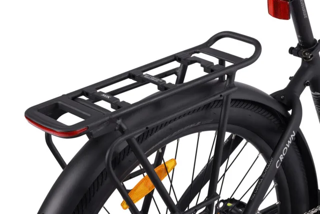 Control Crown Elsykkel 17" Kraftig elsykkel 720Wh - MATTE BLACK 