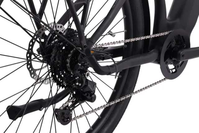 Control Crown Elsykkel 17" Kraftig elsykkel 720Wh - MATTE BLACK 