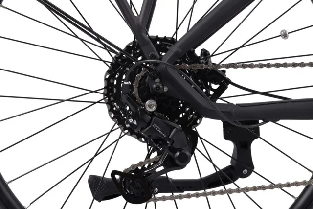 Control Crown Elsykkel 17" Kraftig elsykkel 720Wh - MATTE BLACK 