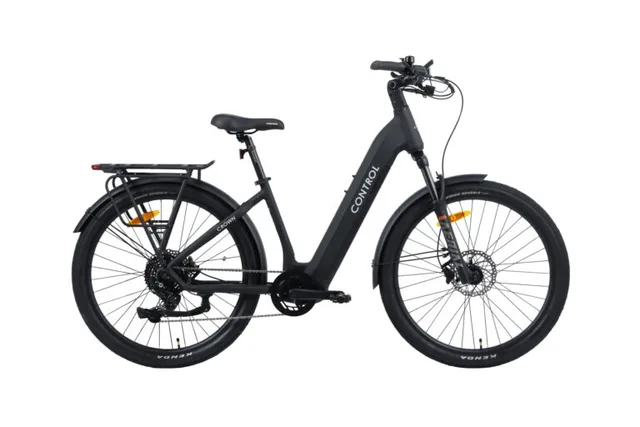 Control Crown Elsykkel 17" Kraftig elsykkel 720Wh - MATTE BLACK 