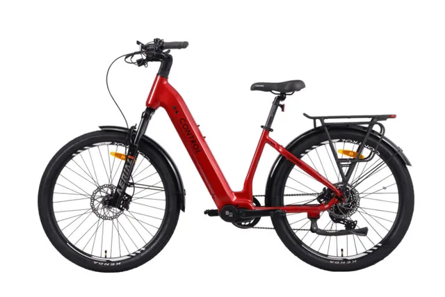 Control Crown Elsykkel 17" Kraftig elsykkel 720Wh - RED 