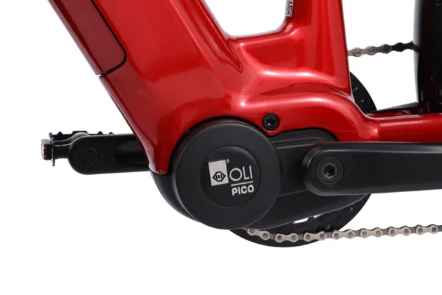 Control Crown Elsykkel 17" Kraftig elsykkel 720Wh - RED 