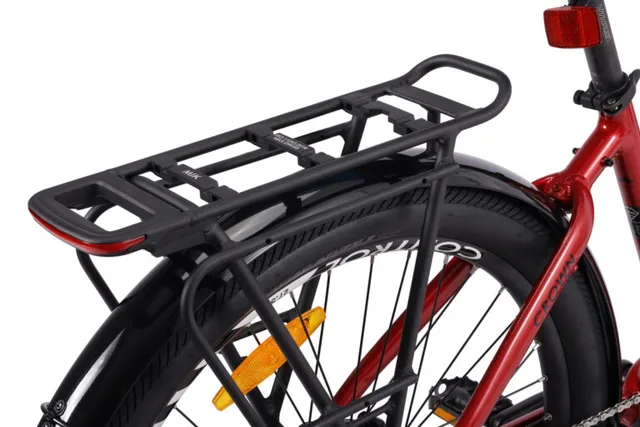 Control Crown Elsykkel 17" Kraftig elsykkel 720Wh - RED 