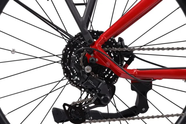 Control Crown Elsykkel 17" Kraftig elsykkel 720Wh - RED 