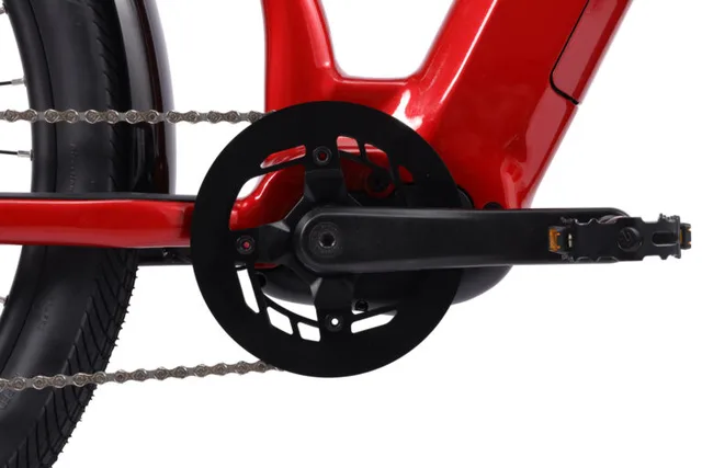 Control Crown Elsykkel 17" Kraftig elsykkel 720Wh - RED 