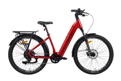 Control Crown Elsykkel 17" Kraftig elsykkel 720Wh - RED