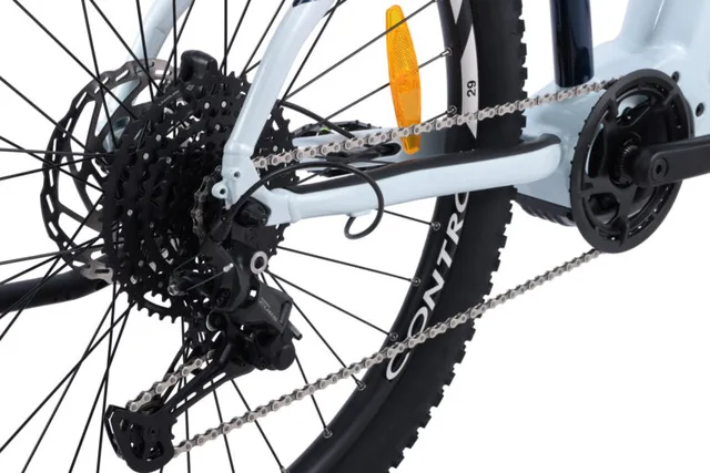 Control Eon Elsykkel 17" Elsykkel med 800Wh - Blue 