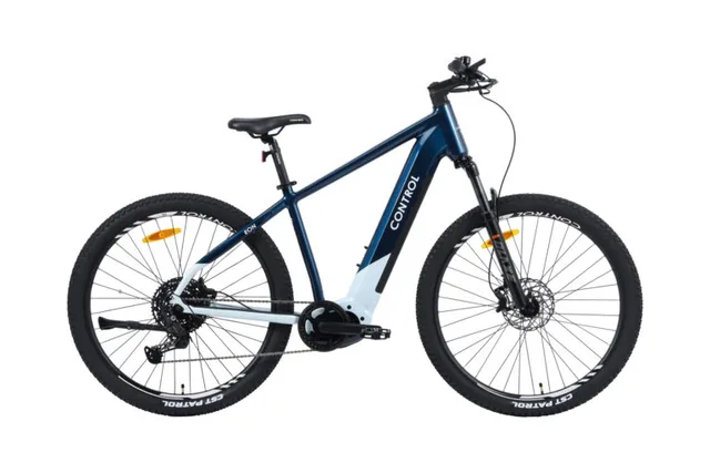 Control Eon Elsykkel 17" Elsykkel med 800Wh - Blue 