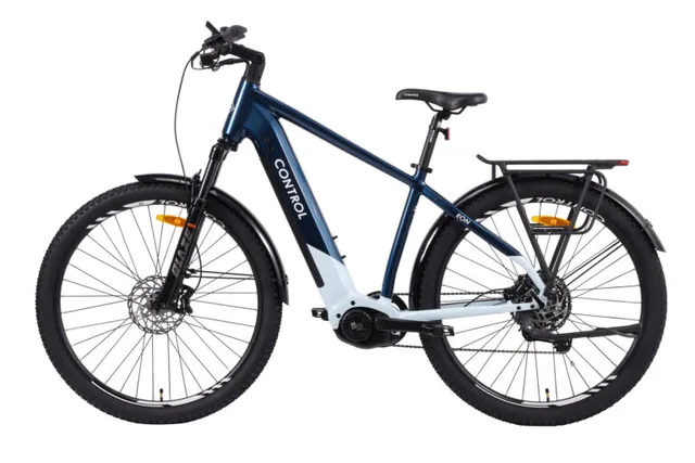 Control Eon Elsykkel EQ 17" Elsykkel med 800Wh - Blue 