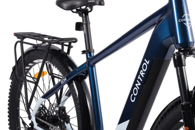 Control Eon Elsykkel EQ 17" Elsykkel med 800Wh - Blue 