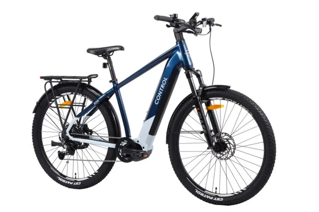Control Eon Elsykkel EQ 17" Elsykkel med 800Wh - Blue 