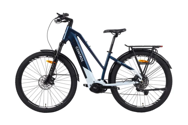 Control Eon Elsykkel EQ Wave 17" Elsykkel med lavt innsteg - Blue 