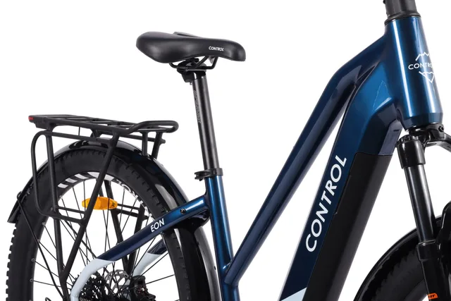 Control Eon Elsykkel EQ Wave 17" Elsykkel med lavt innsteg - Blue 