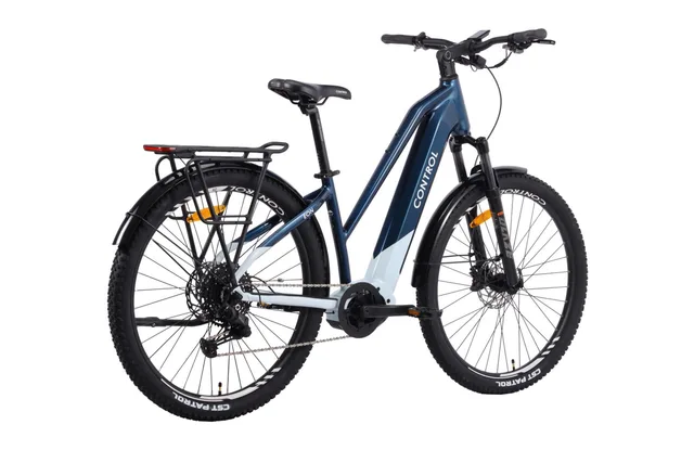 Control Eon Elsykkel EQ Wave 17" Elsykkel med lavt innsteg - Blue 