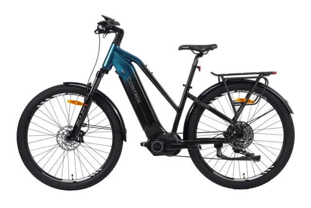 Control Excursion EQ Wave Elsykkel 17" Pålitelig elsykkel -  BLUE/B-G 