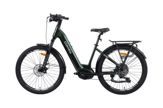 Control Express Elsykkel 17" Brukervennlig elsykkel - GREEN 