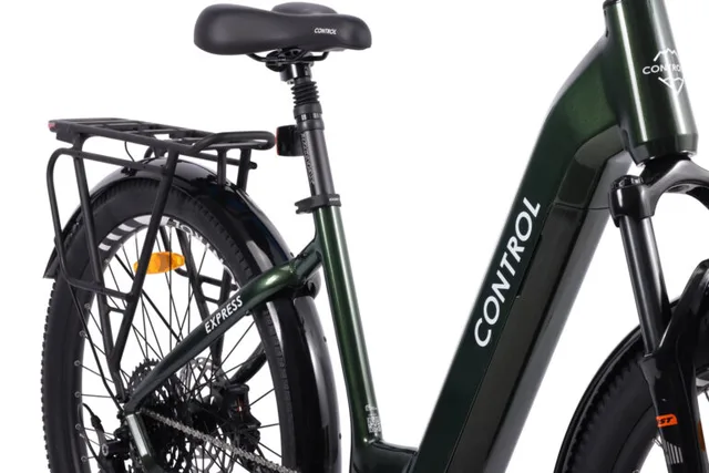 Control Express Elsykkel 17" Brukervennlig elsykkel - GREEN 