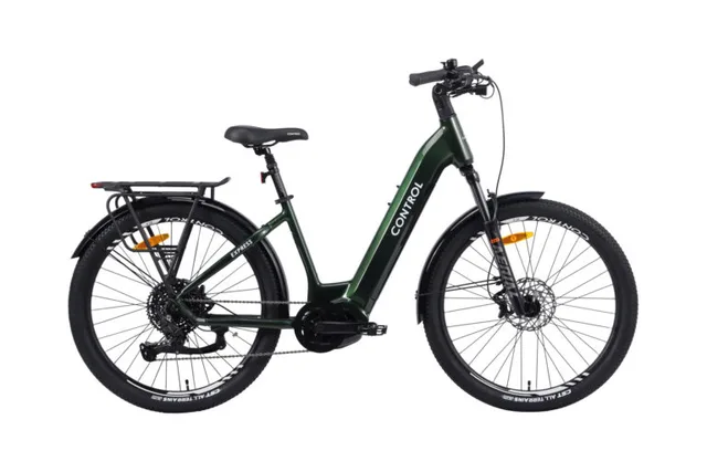 Control Express Elsykkel 17" Brukervennlig elsykkel - GREEN 
