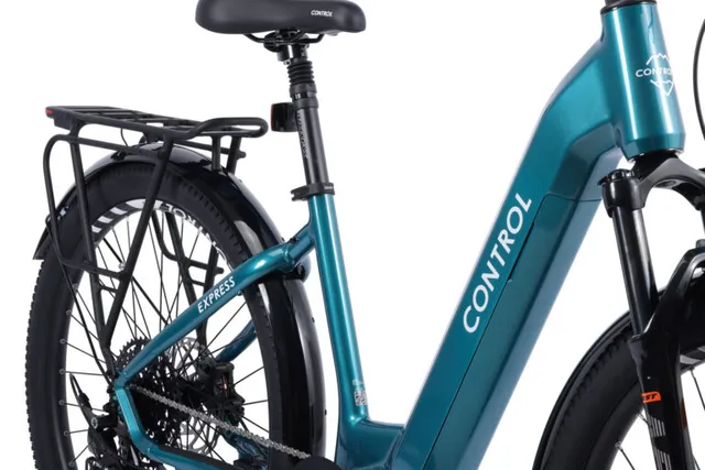 Control Express Elsykkel 17" Brukervennlig elsykkel - BLUE 