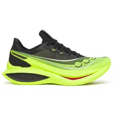 Saucony Løpesko M Endorphin Pro 5 43 Toppklasse konkurransesko - CITRON/BLACK