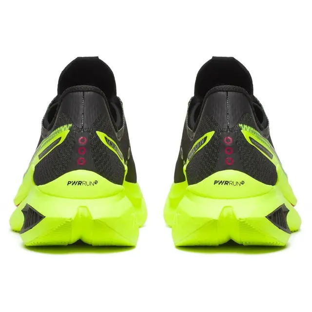 Saucony Løpesko M Endorphin Pro 5 43 Toppklasse konkurransesko - CITRON/BLACK 