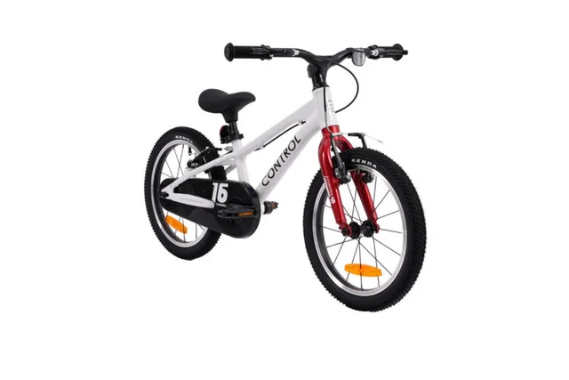 Control Express Light Jr 16" WhRed Superlett barnesykkel - WHITE/RED 