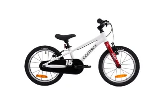 Control Express Light Jr 16" WhRed Superlett barnesykkel - WHITE/RED