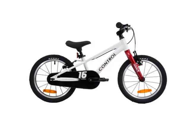Control Express Light Jr 16" WhRed Superlett barnesykkel - WHITE/RED 