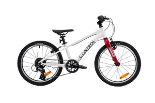 Control Express Light Jr 20" WhRed superlett juniorsykkel - white/red
