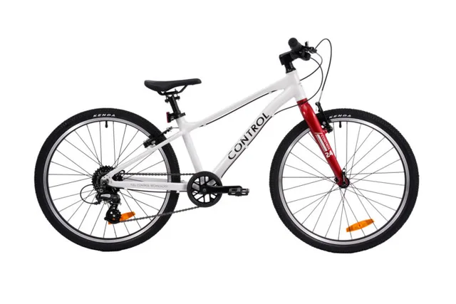 Control Express Light Jr 24" WhRed Lett juniorsykkel 24" - white/red 