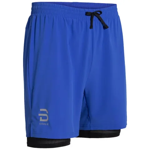 Dæhlie Herre Shorts Run 2n1 Lett 2-i-1 løpeshorts - Future Blue