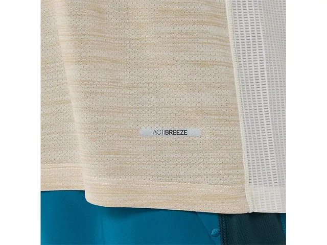 Asics Herre Trøye SS Road M Lett og pustende topp - CREAM 