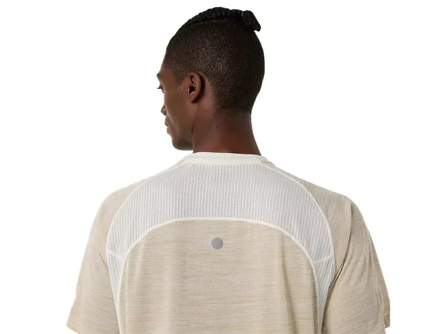 Asics Herre Trøye SS Road M Lett og pustende topp - CREAM 