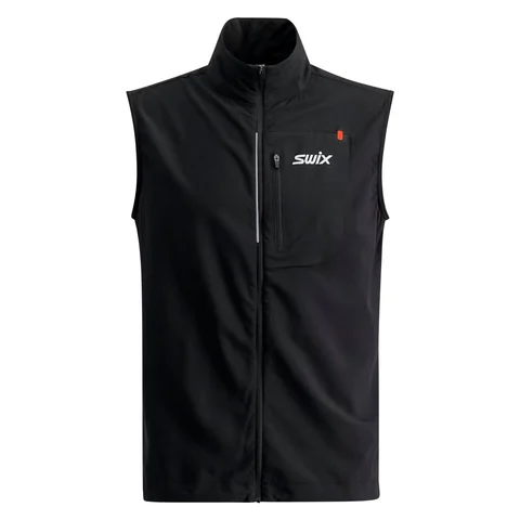 Swix Herre Vest 30K Løpevest med stretch - Jet Black