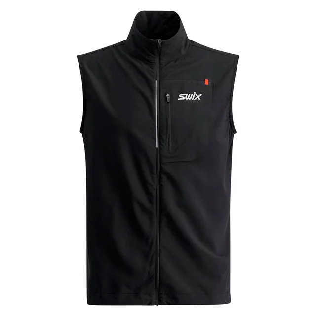Swix Herre Vest 30K M Løpevest med stretch - Jet Black 