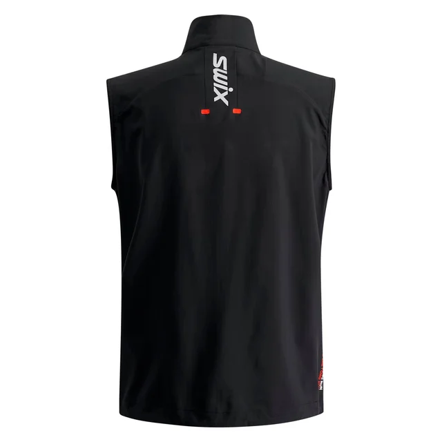 Swix Herre Vest 30K M Løpevest med stretch - Jet Black 